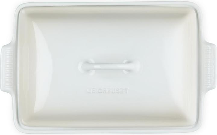 Actual product image Le Creuset Heritage meringue casserole