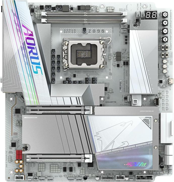 Productafbeelding Gigabyte Z890 AORUS Tachyon ICE (Z890,S1851,eATX,DDR5) (LGA 1851, Intel Z890)