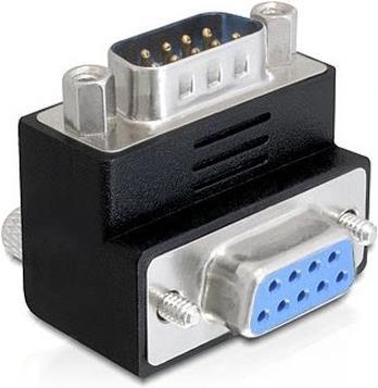 Produktbild Delock Winkeladapter 270ø seriel DB9 St.-Bu. (Sub-D 9, 3 cm)