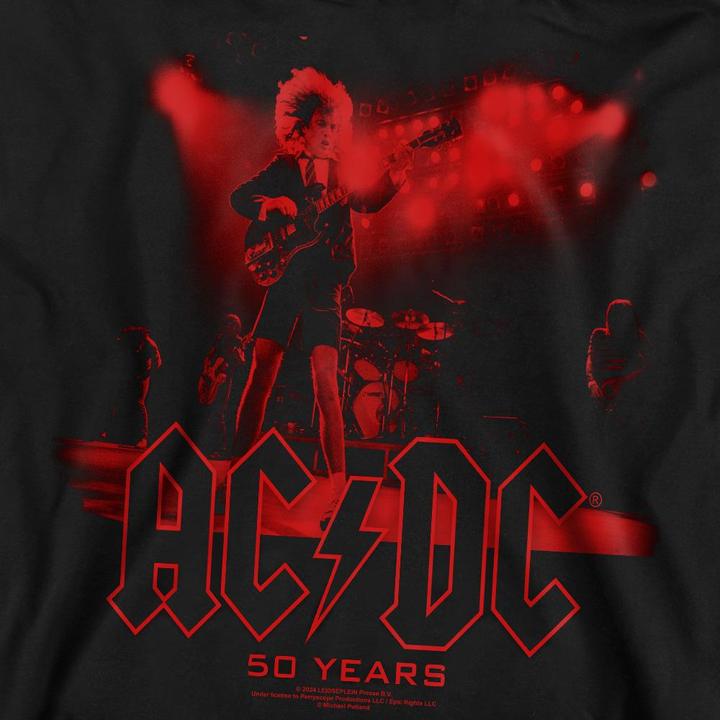 Actual product image AC/DC Unisex Adult Live 50 Sweatshirt (L)