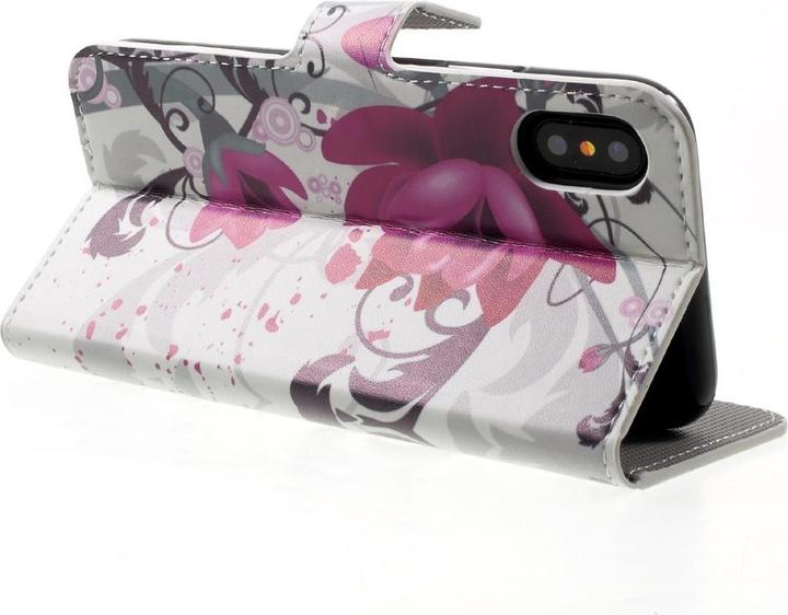 Immagine prodotto Cover-Discount Copertina in pelle Fiore di Loto (Apple iPhone X, Apple iPhone XS)