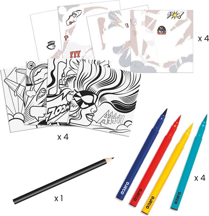 Produktbild Djeco Inspired by Superhelden