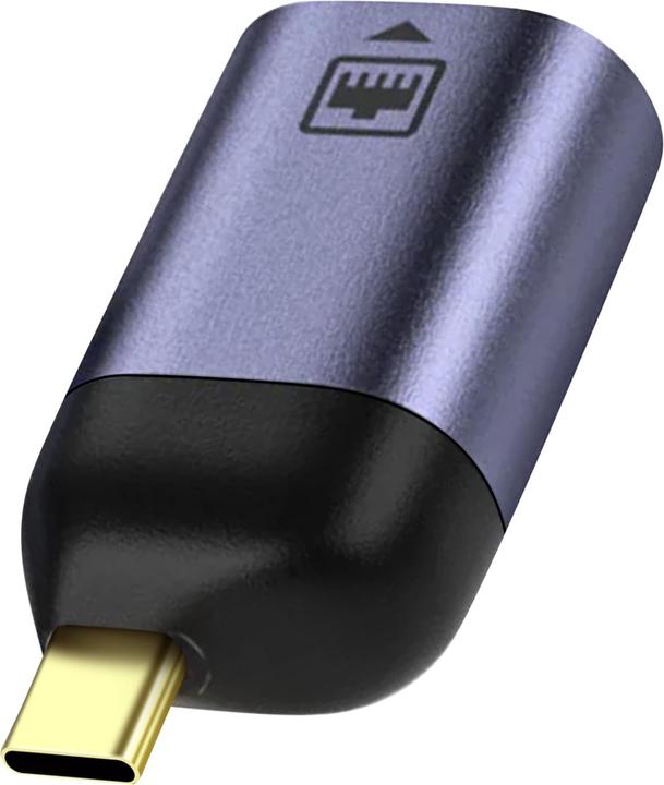 Actual product image Avizar ADA-SHORT-C2RJ, USB-C / Ethernet adapter cable (RJ45 (1x))