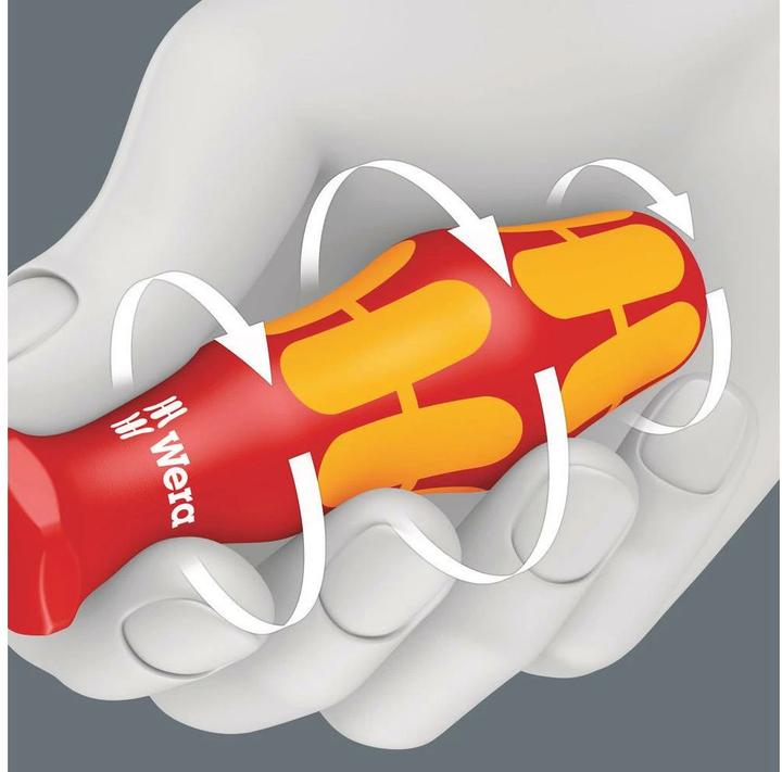 Image du produit Wera Kraftform Big Pack 100 VDE (Cruciforme PZ, Recouvrement cruciforme Phillipps (PH), TX)