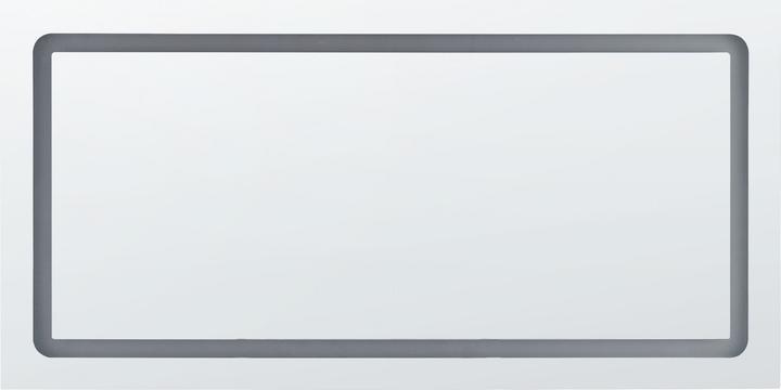 Actual product image Beliani Badspiegel mit LED-Beleuchtung rechteckig 120 x 60 cm BENOUVILLE (120 x 60 cm)