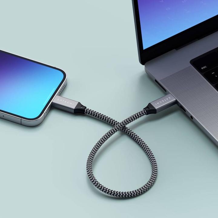 Produktbild Satechi USB C — USB C (0.25 m, USB 4.0, 100 W)