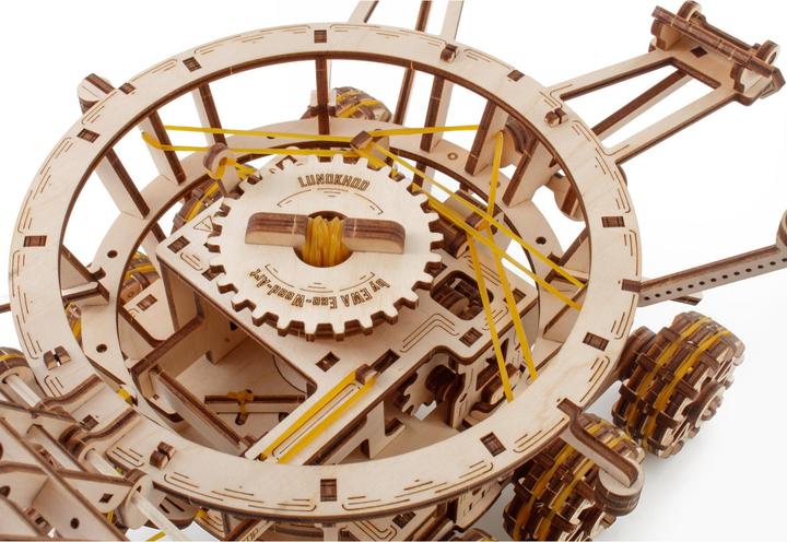 Actual product image Eco Wood Art Lunchod 1 (Lunar Rover)