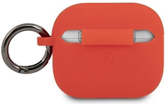 Actual product image Ferrari FEA3SILRE AirPods 3 cover czerwony/red Silicone (Headphone sleeve)