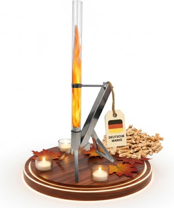 Produktbild Dönges Feuerrohr für Pellets - Edelstahl Pelletfackel