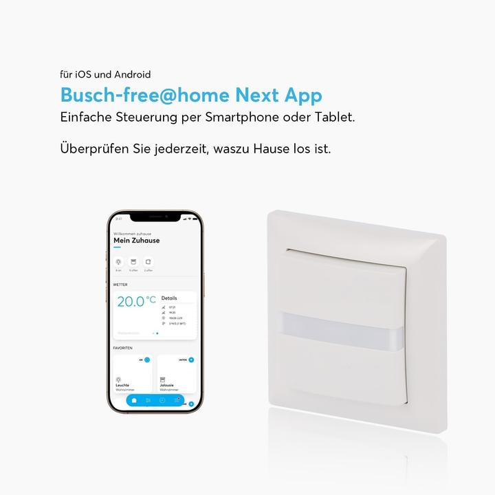 Produktbild Busch-Jaeger Komfortschalter (5 m)