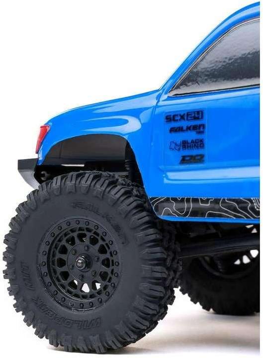 Actual product image Axial Rock Crawler SCX24 Base Camp 4WD, Blue RTR 1:24 (RTR Ready-to-Run)