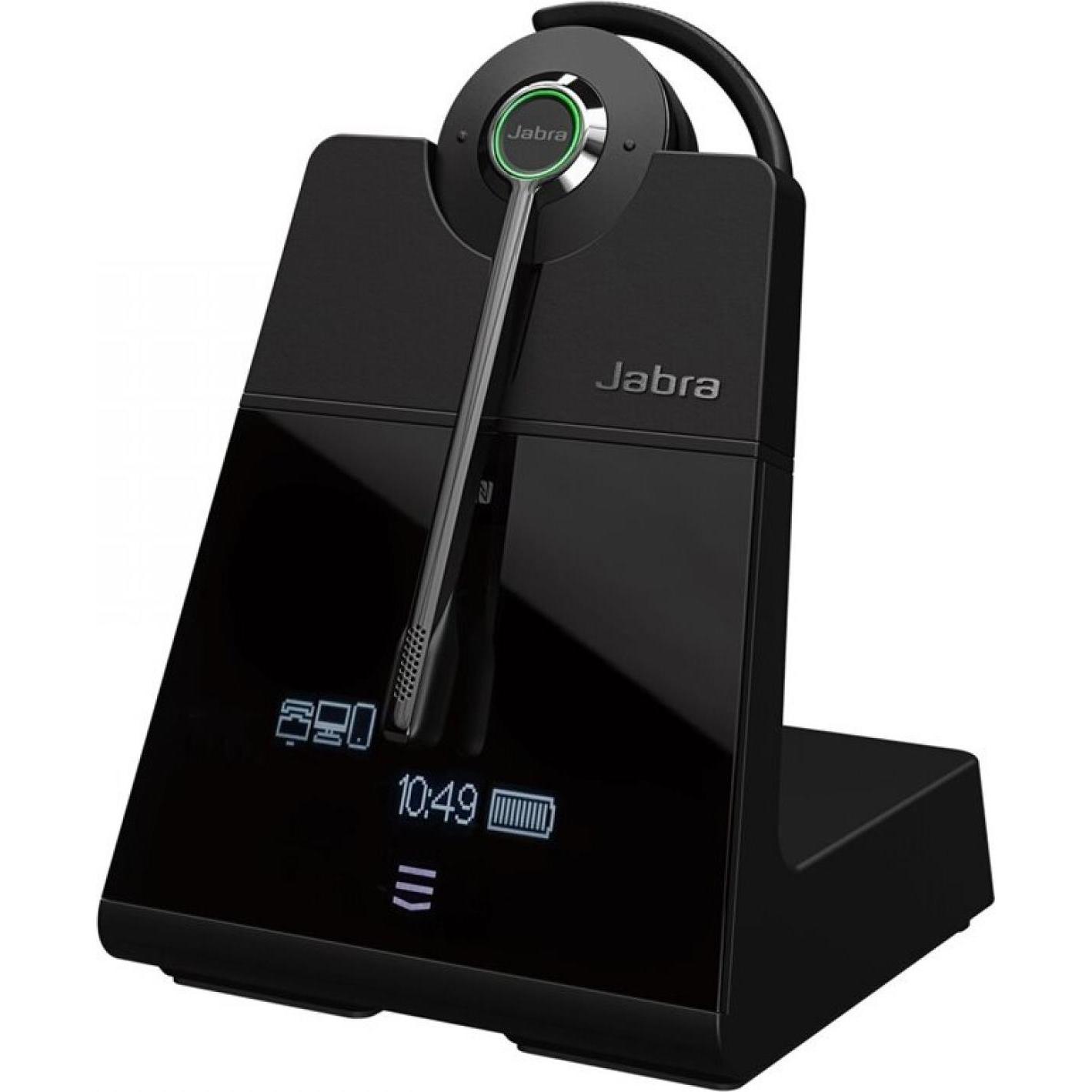 Jabra Engage 75 SE Convertible NC(DECT, RJ, USB, Bluetooth) 3in1 (Kabellos, USB-A), Office Headset, Schwarz
