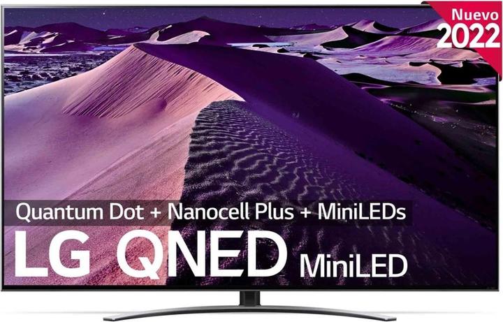 Actual product image LG 55QNED876QB TV (55") 4K Ultra HD Smart TV Wi-Fi Black, Grey (55", QNED87, QLED, 4K, 2021)