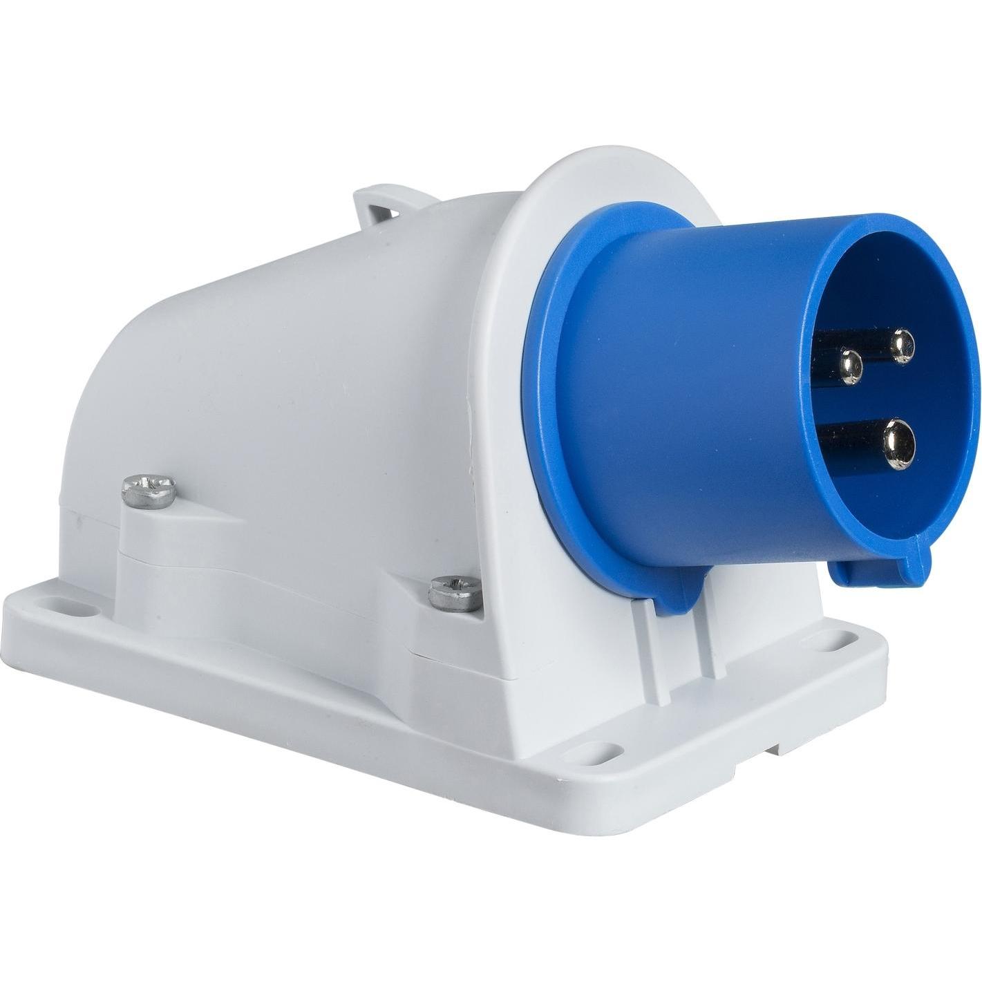 Schneider Electric, Netzstecker + Netzkupplung, SE PKE16W423 WandgerÃ¤testecker Ip44 16A 230V 3P