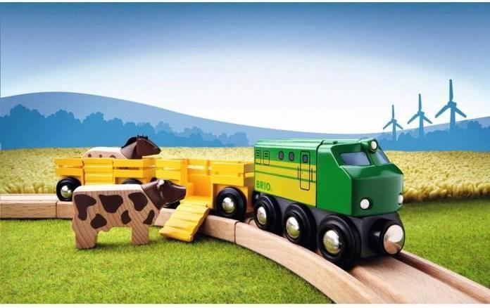 Actual product image Brio Farm Train