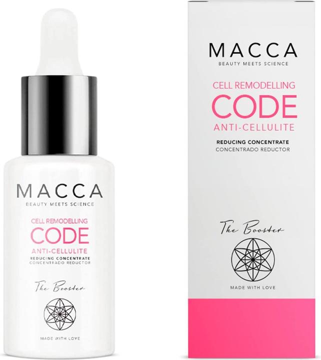 Actual product image Macca Cosmetics CELL REMODELLING CODE ANTI-CELLULITE reducing concentrate 75 (40 ml)