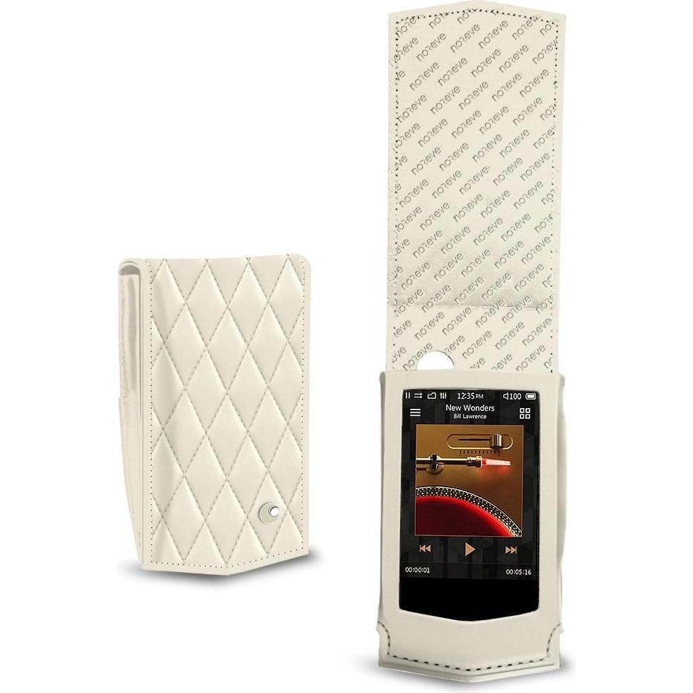 Noreve Lederschutzhülle vertikal, MP3 Tasche + Hülle, Weiss