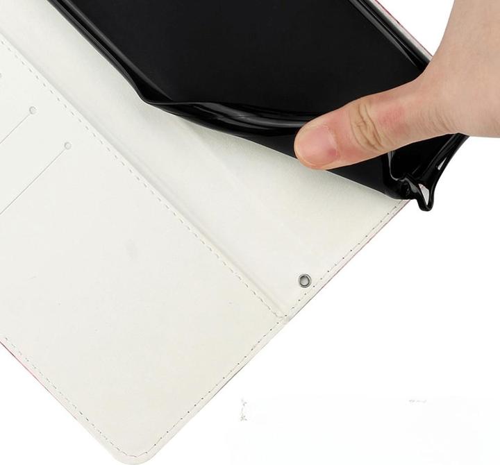 Actual product image Cover-Discount OPPO Reno10 / 10 Pro - Case Cover with lanyard Marble pink (OPPO Reno 10, Oppo Reno 10 Pro)