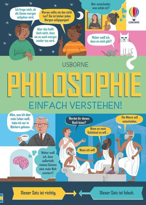 Produktbild Philosophie – einfach verstehen! (Deutsch, Jordan Akpojaro, Minna Lacey, Rachel Firth, 2022)