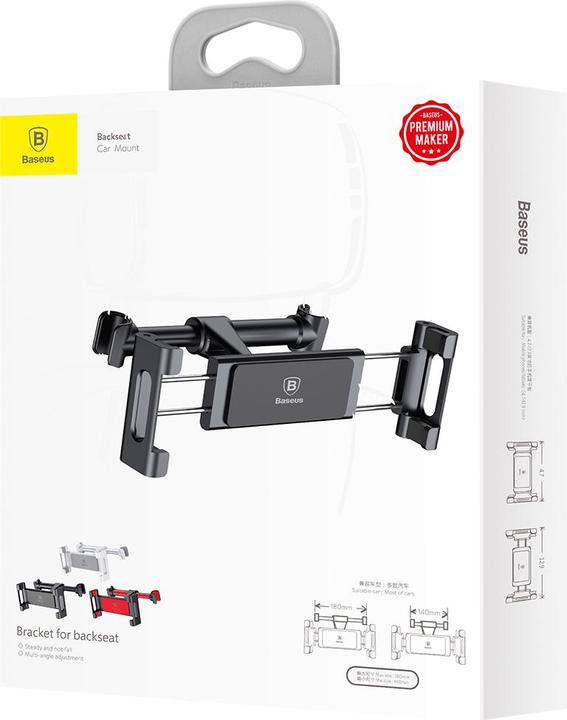 Actual product image Baseus Back Set Car Mount Holder