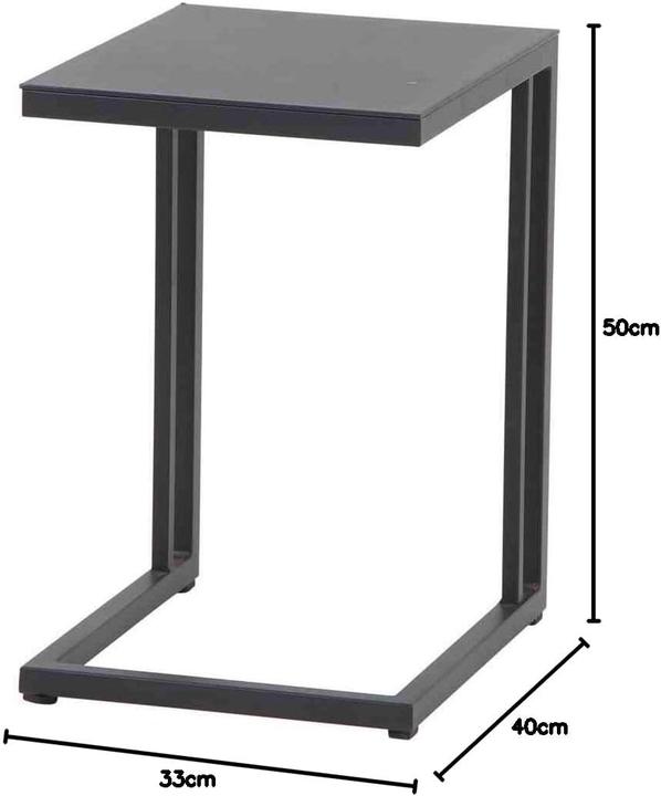 Immagine prodotto Siena Garden Tavolino Ramo 33,5x40x50 cm