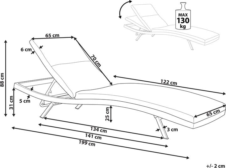 Immagine prodotto Beliani Amelia (199 cm)
