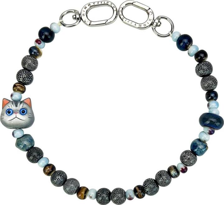 Produktbild Nimmy Bag charm handstrap New Big Eye Cute Pets 2.0 grey