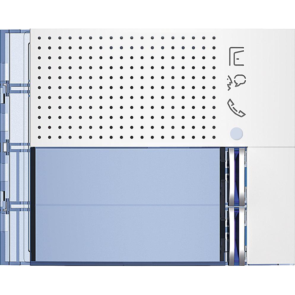 Legrand, Zubehör Gebäudesicherheit, Frontblende Lautsprecher LED 2Rt Allwhite