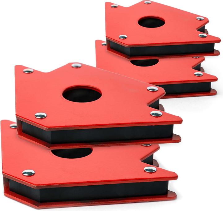 Actual product image Wiltec 4x welding magnet