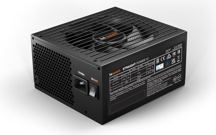 Actual product image be quiet! Power supply Straight Power 12 850W 80+ Platinum Mod. (850 W)