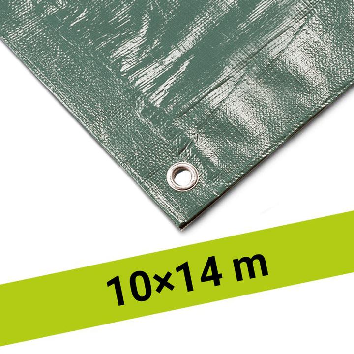 Actual product image Keller Fahnen Allzweckblachen 10x14 m green 2.0 200 g/m2 (14 x 10 m)