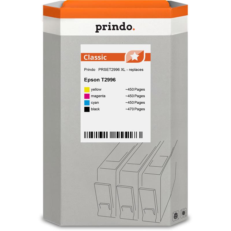 Prindo PRSET2996 29 XL PRSET2996 29 XL (BK, C, M, Y) (PRSET2996)