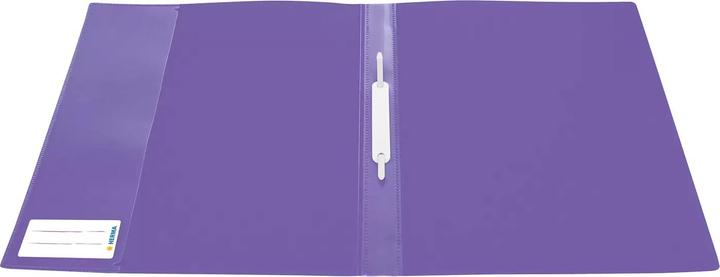 Produktbild HERMA Schnellhefter A4 violett transluzent PP 3St. (A4, 1x)