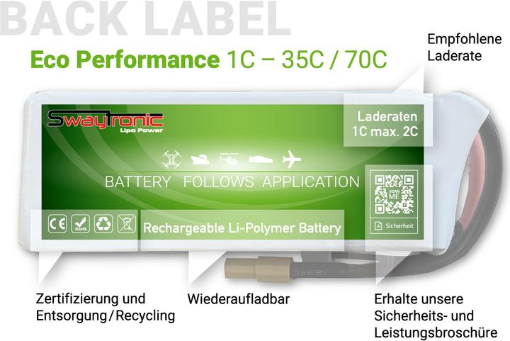 Actual product image Swaytronic Battery (22.20 V, 13000 mAh)