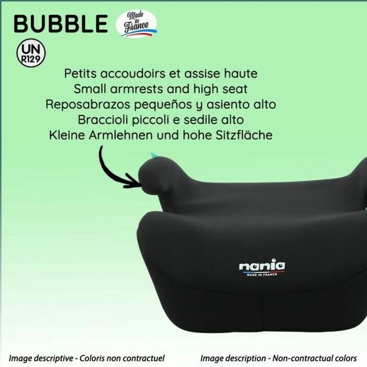 Actual product image Nania Autositz Schwarz III (22 - 36 kg) ECE R129 (Child seat)
