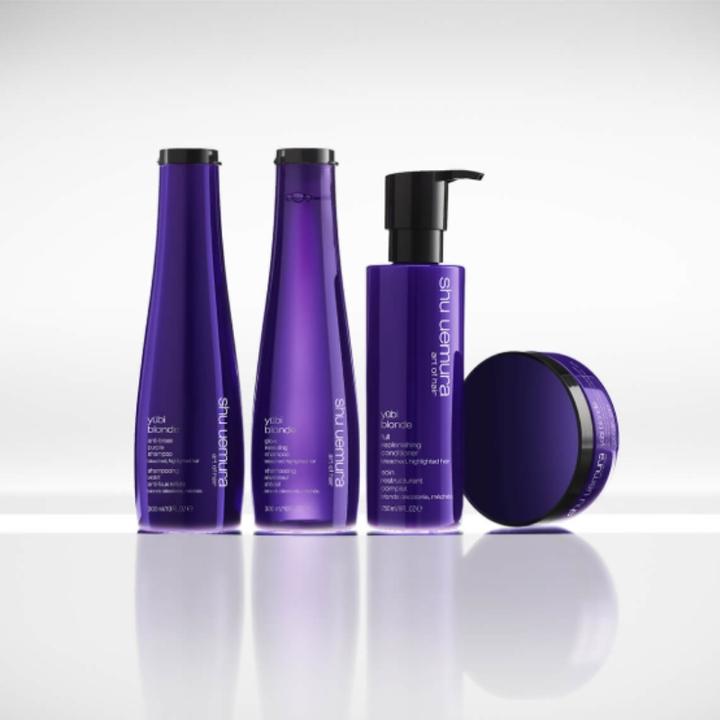Actual product image Shu Uemura yūbi blonde anti-brass Purple Balm (200 ml)
