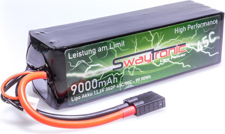 Actual product image Swaytronic LiPo. V/90 Soft Case TRX (11.10 V, 9000 mAh)