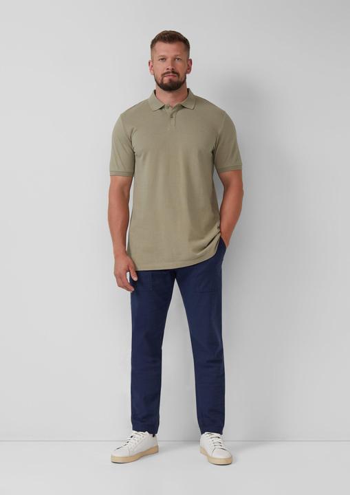 Actual product image S.Oliver Polo-Shirt Poloshirt aus Baumwollpiqué (XXL)