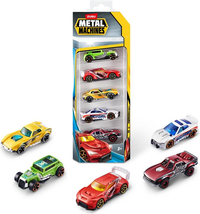 Actual product image Zuru Metal Machine Cars Set 5 pcs