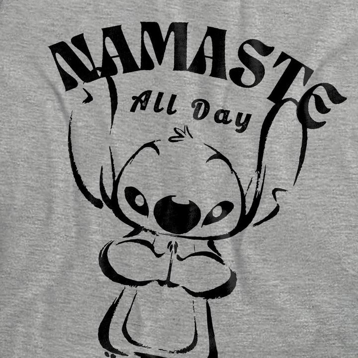 Image du produit Lilo & Stitch - T-shirt NAMASTE ALL DAY - Femme (M)
