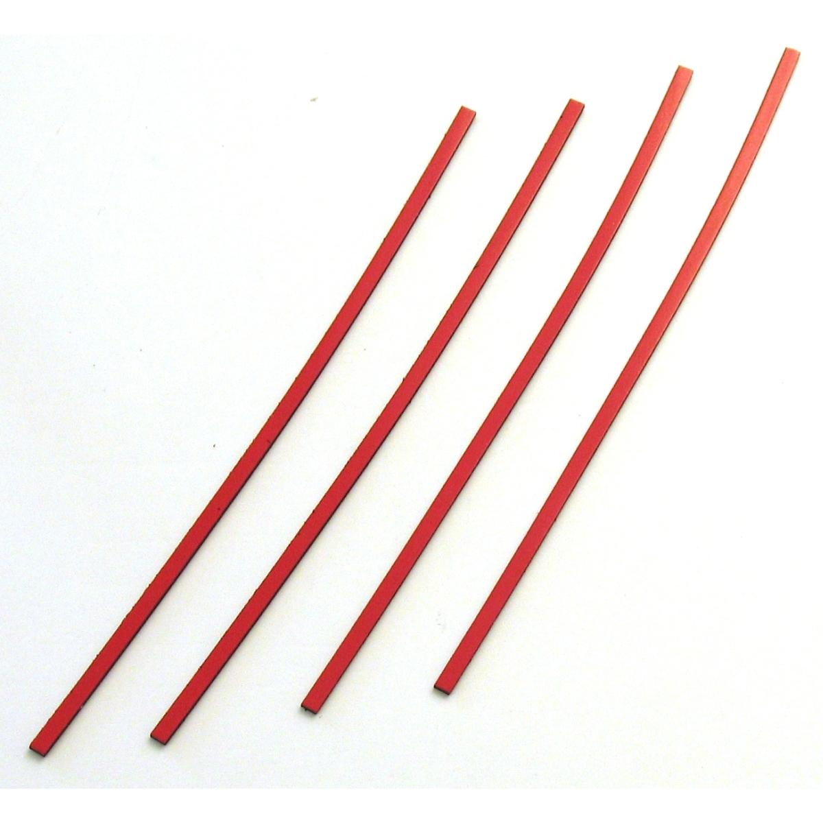 Ultradex, Magnet, Magnetisches Band 250x5mm VE=4 Stück rot (4 x)