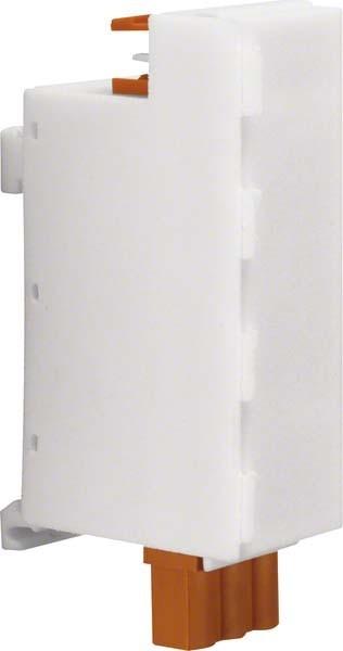 Actual product image Hager HAG KU9S10HZ fuse box (10x), 1A,230V, 25kA, 2p, pluggable on top hat rail for