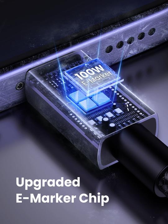 Actual product image Ugreen USB Type C - USB Type C (0.50 m, USB 2.0, 100 W)
