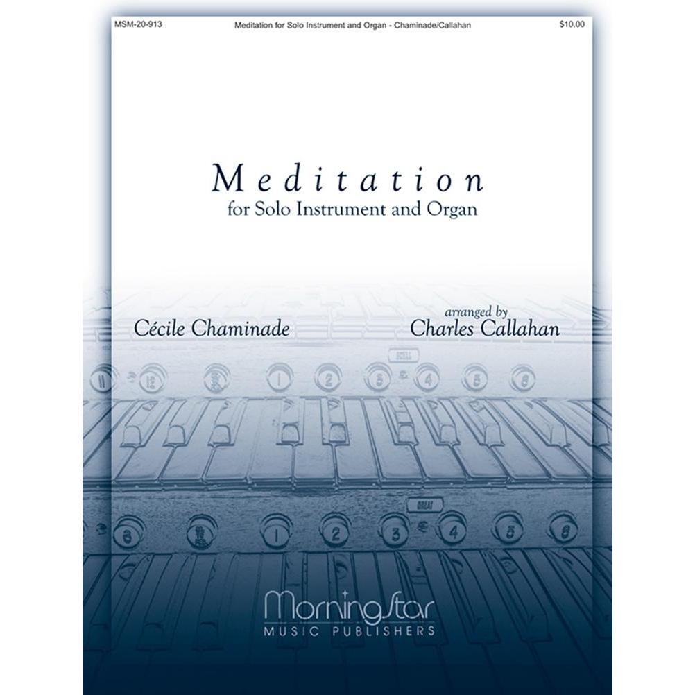 Thumbnail - Meditation for Solo Instrument and Organ, Fachbücher von Cécile Chaminade