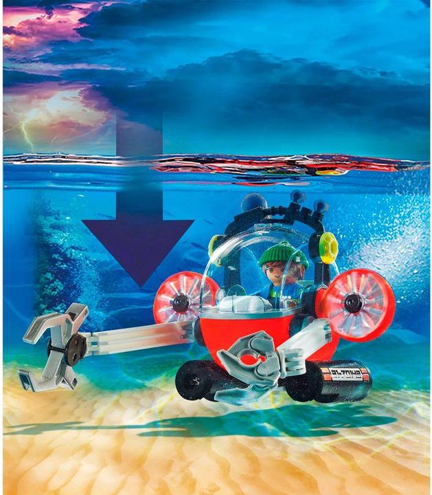 Produktbild Playmobil Seenot: Umwelteinsatz mit Tauchboot (70142, Playmobil City Life)