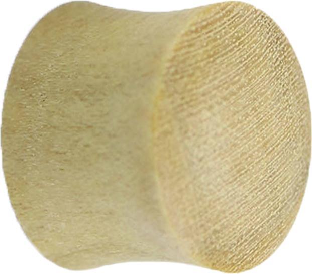 Produktbild Star Piercing Flared Plug aus Krokodilholz (ohne Messing, Organisch)