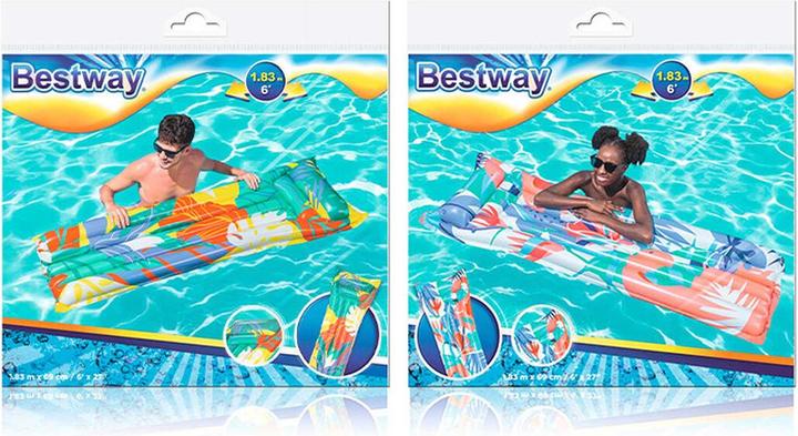 Actual product image Bestway 1.83MX69CM FASHION FLOATING MAT