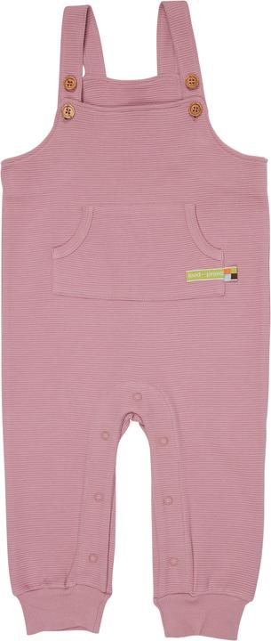 Produktbild loud + proud Latzhose Rippenstruktur Aster (62)