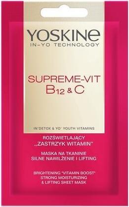 Actual product image DAX Yoskine Supreme Vitamin B12 & Vitamin C Mask In A Patch 20ml (20 ml)