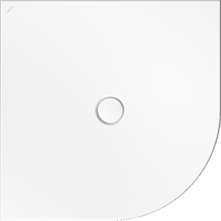 Bette, Duschwanne, Duschwanne Corner 1000 x 1000 x 55 mm wei glatt 5451-000